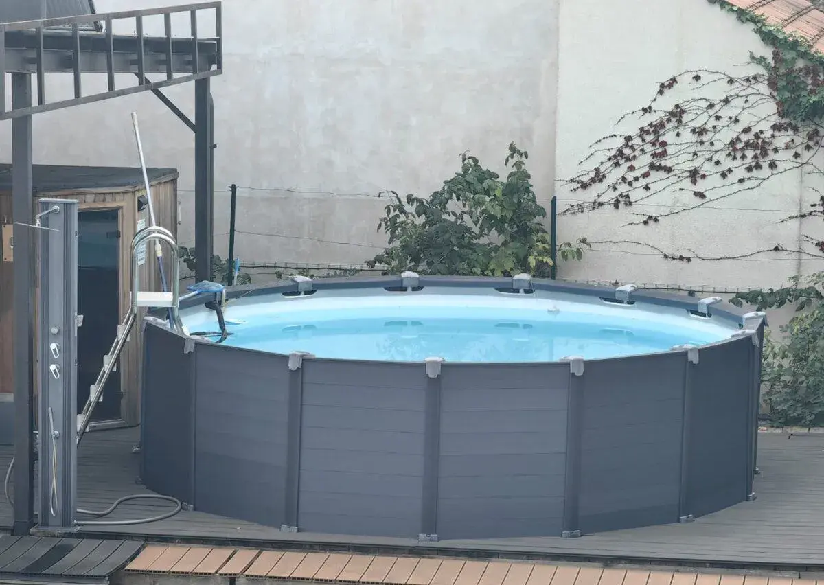 bazén 5m x1,22m + příslušenství
