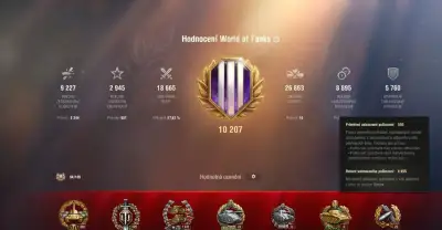Super unicum World of tanks účet