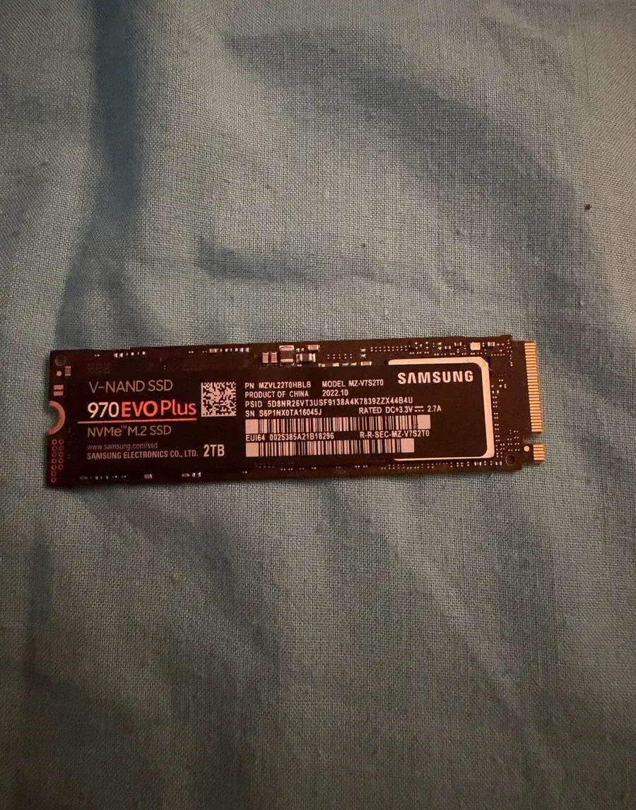 Samsung 970 EVO Plus NVMe M.2 SSD 2 TB