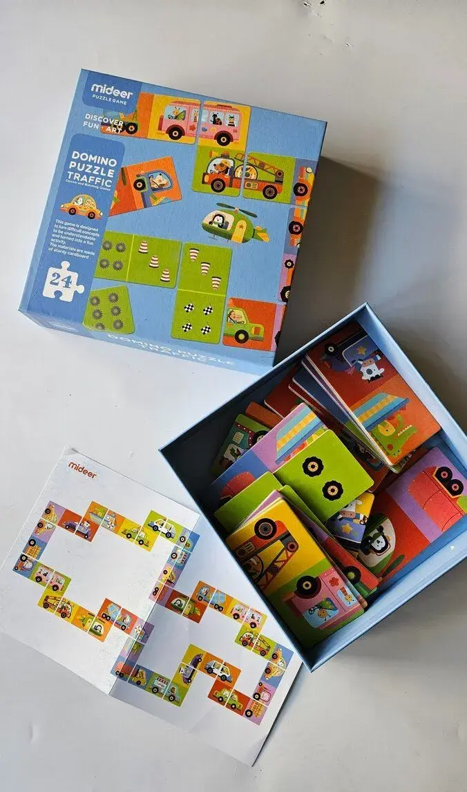 Domino, puzzle - doprava (nové)