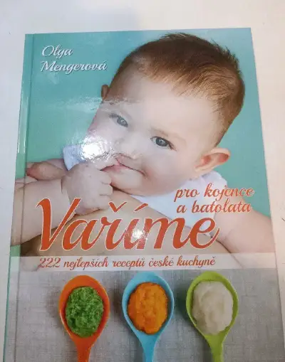 Kniha Vaříme pro kojence a batolata. Olga Mengerova.