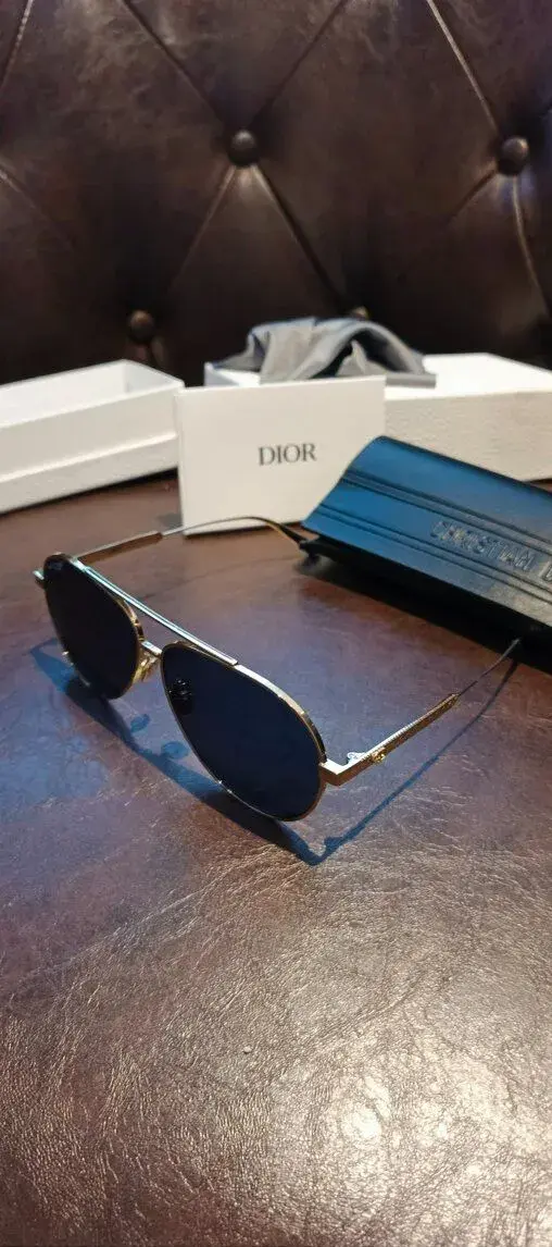 Nové sluneční brýle DiorCannage A1U B0B0 (Gold/Blue) – Kompl