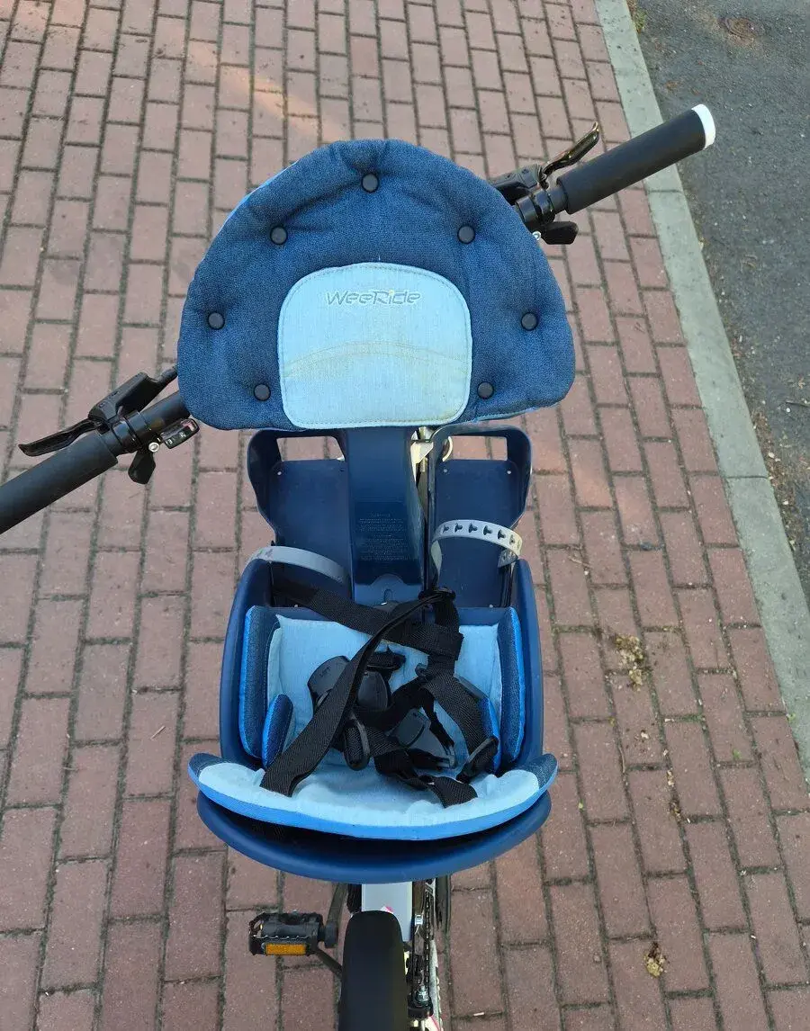 Přední sedačka na kolo WeeRide s pultíkem