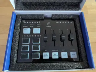 🎛️ Herní / streamovací audio mixer TONOR TX310 (RGB, XLR)