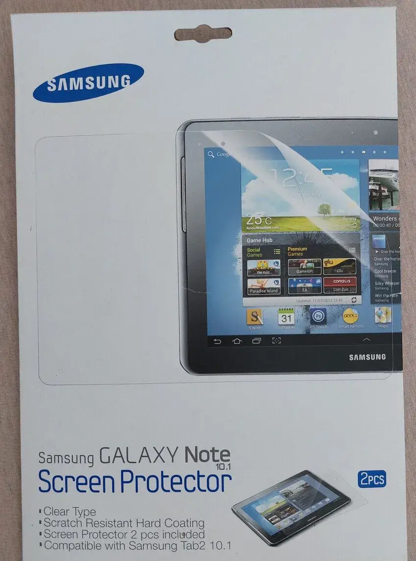 Ochranná fólie na tablet Samsung Galaxy Note 10.1