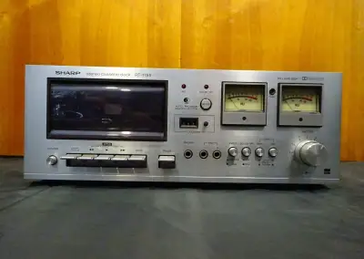 stereo cassette tape deck SHARP RT-1155