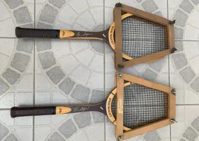 2 x Tenisová vintage raketa Snauwaert Brian Gottfried
