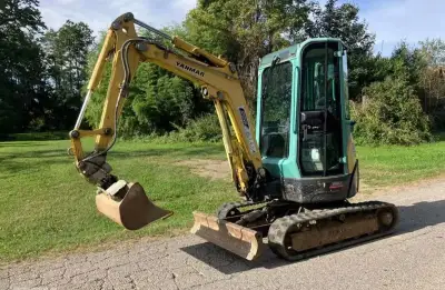 Minibagr Yanmar Vio 25 hyd svahovka