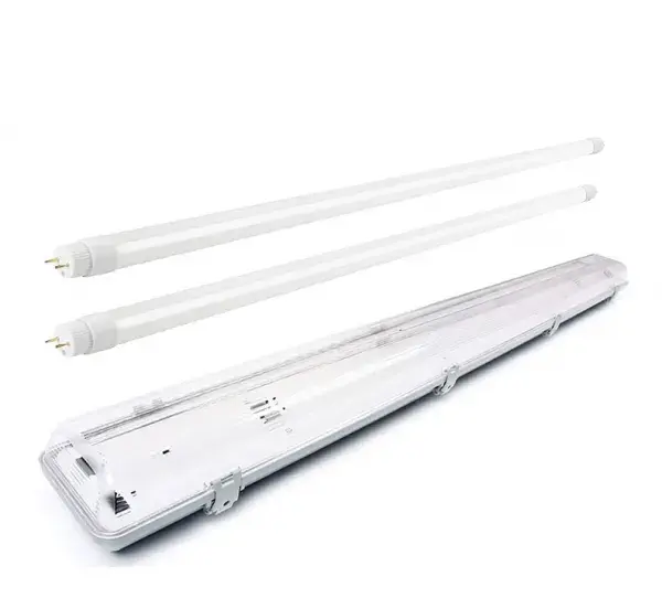 Prachotěsné LED tělesa s odražečem + LED trubice / sady