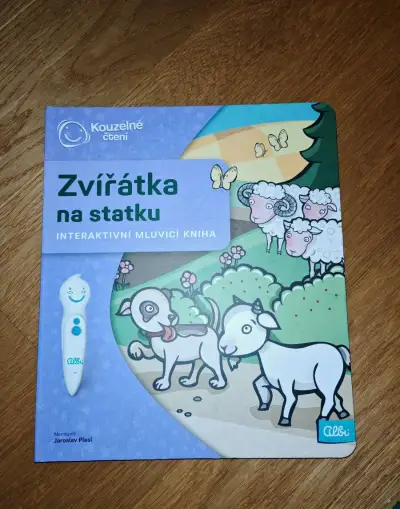 Kniha ALBI Zvířátka na statku - KOUZELNÉ ČTENÍ
