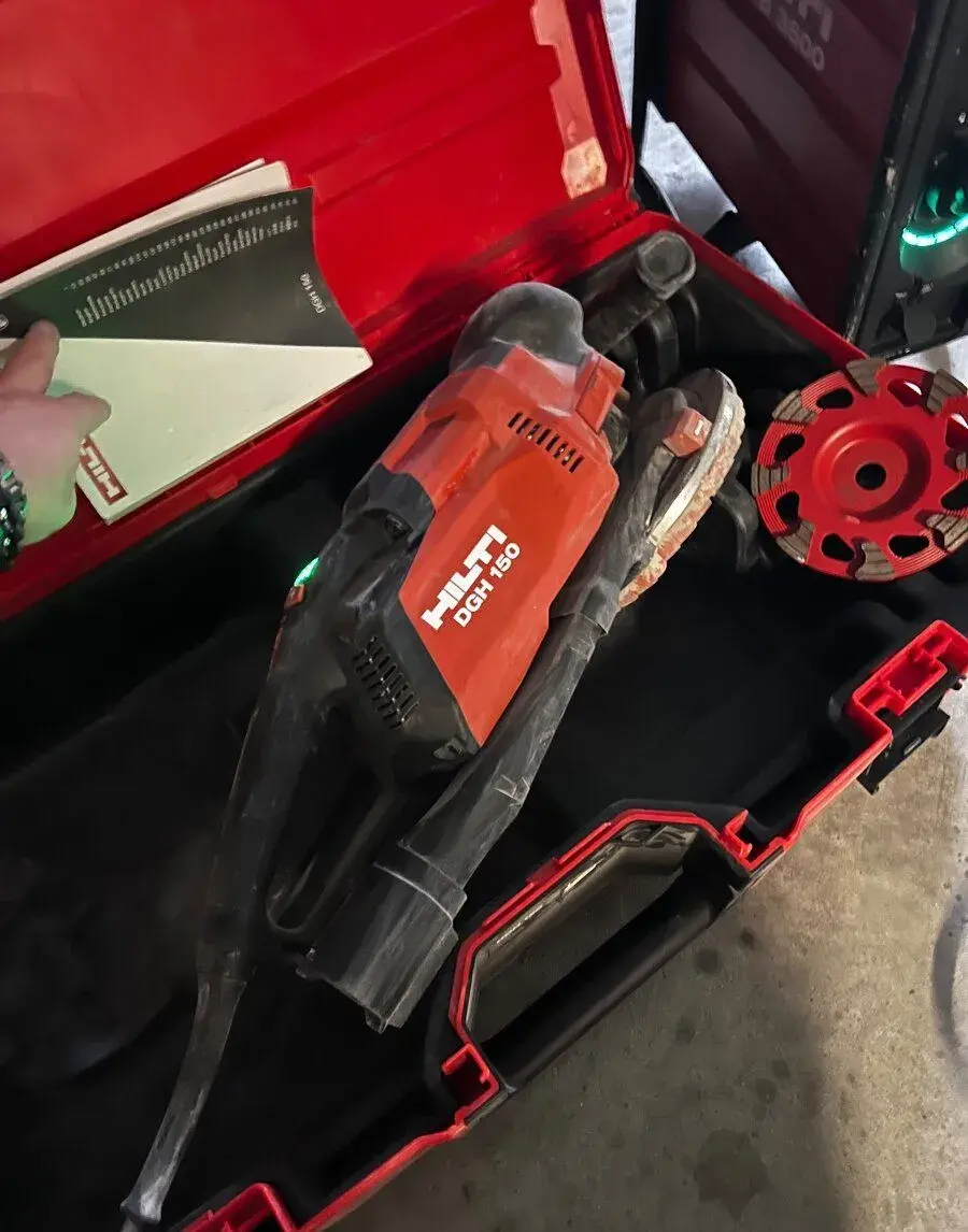 Hilti dgh 150 + úplně nový brusný hrnec Hilti SPX