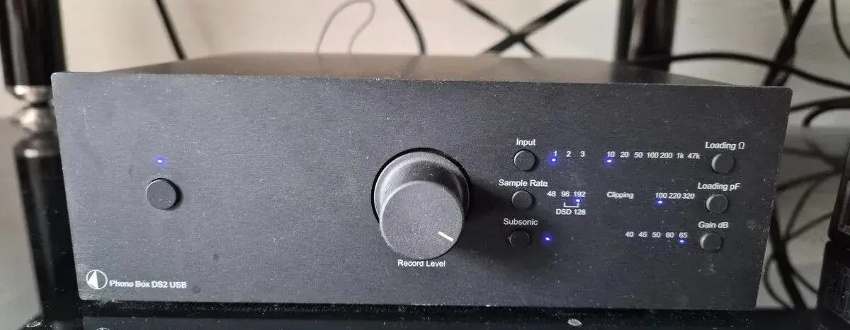 pro-ject phono box ds2 usb černý