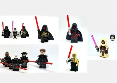 Custom LEGO Star Wars minifigurky Siths a Inquisitors