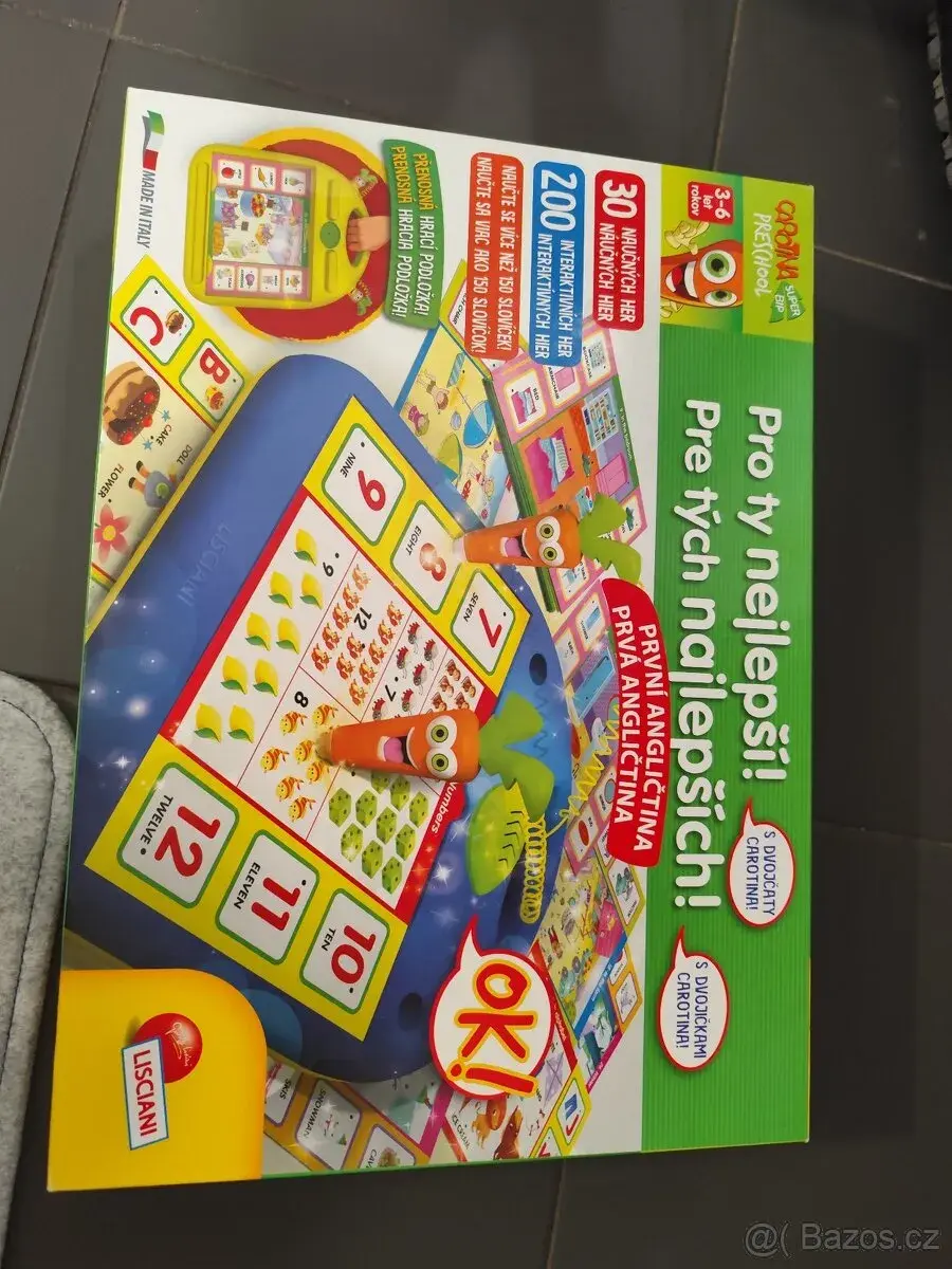 elektronicka prvni anglictina-carotina preschool deti od 3