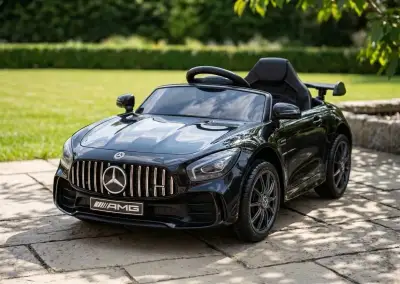 Elektrické autíčko Mercedes-AMG GT, jako nové, dálkové ovl.