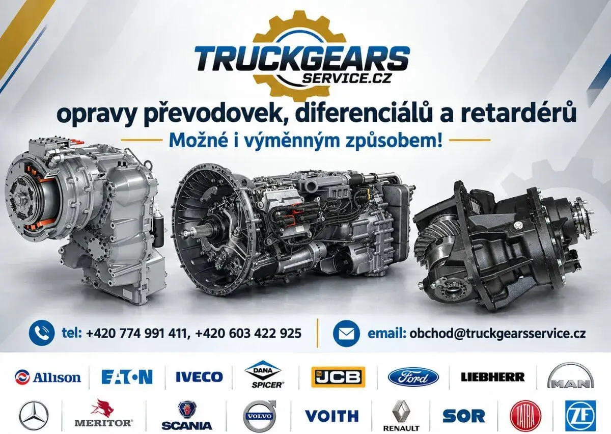 Opravy převodovek, diferenciálů a retarderů - Č.Budějovice