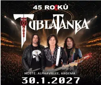 Tublatanka Alphaville Argema 30.1.2027 VIP klubové patro