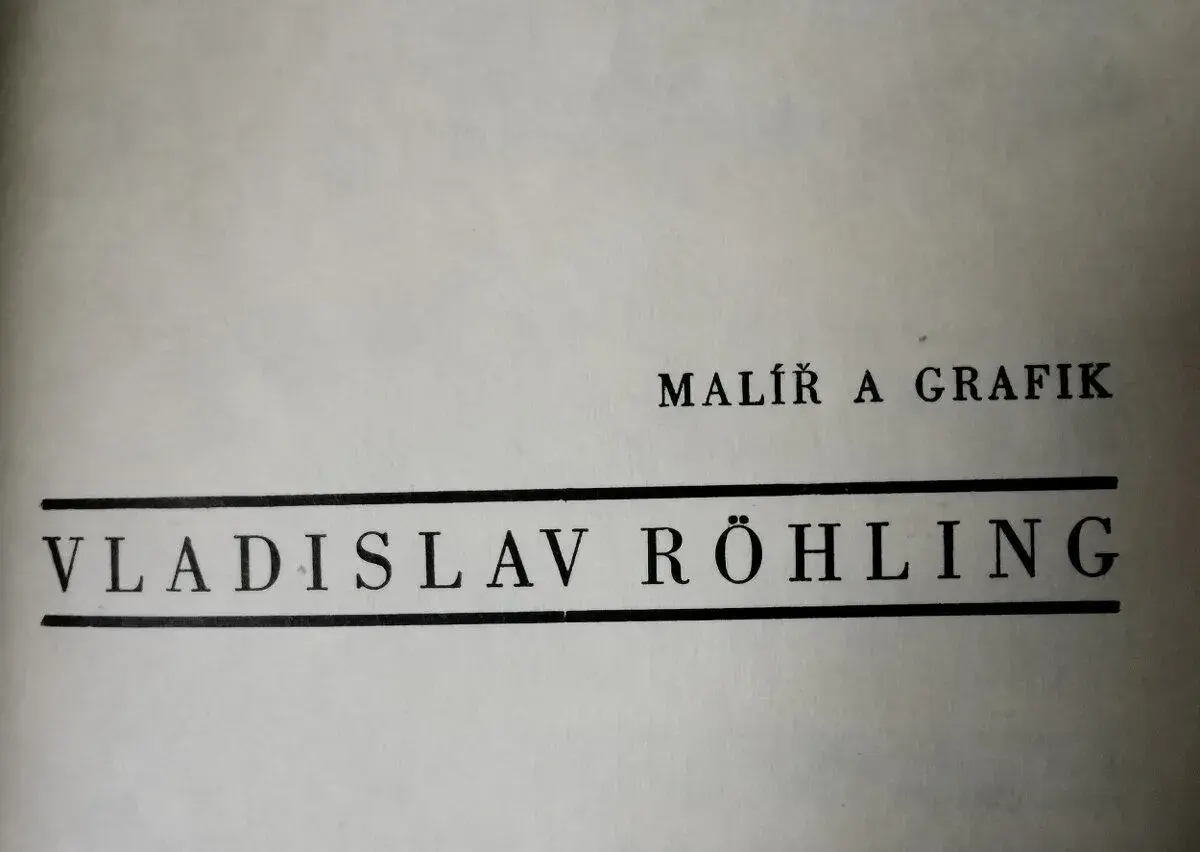 Akademický malíř Vladislav Rohling seznam grafik s ceníkem