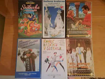 Dětské pořady na DVD a VHS