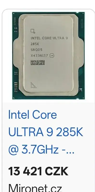 Course ultra 9 285K LGA 1851