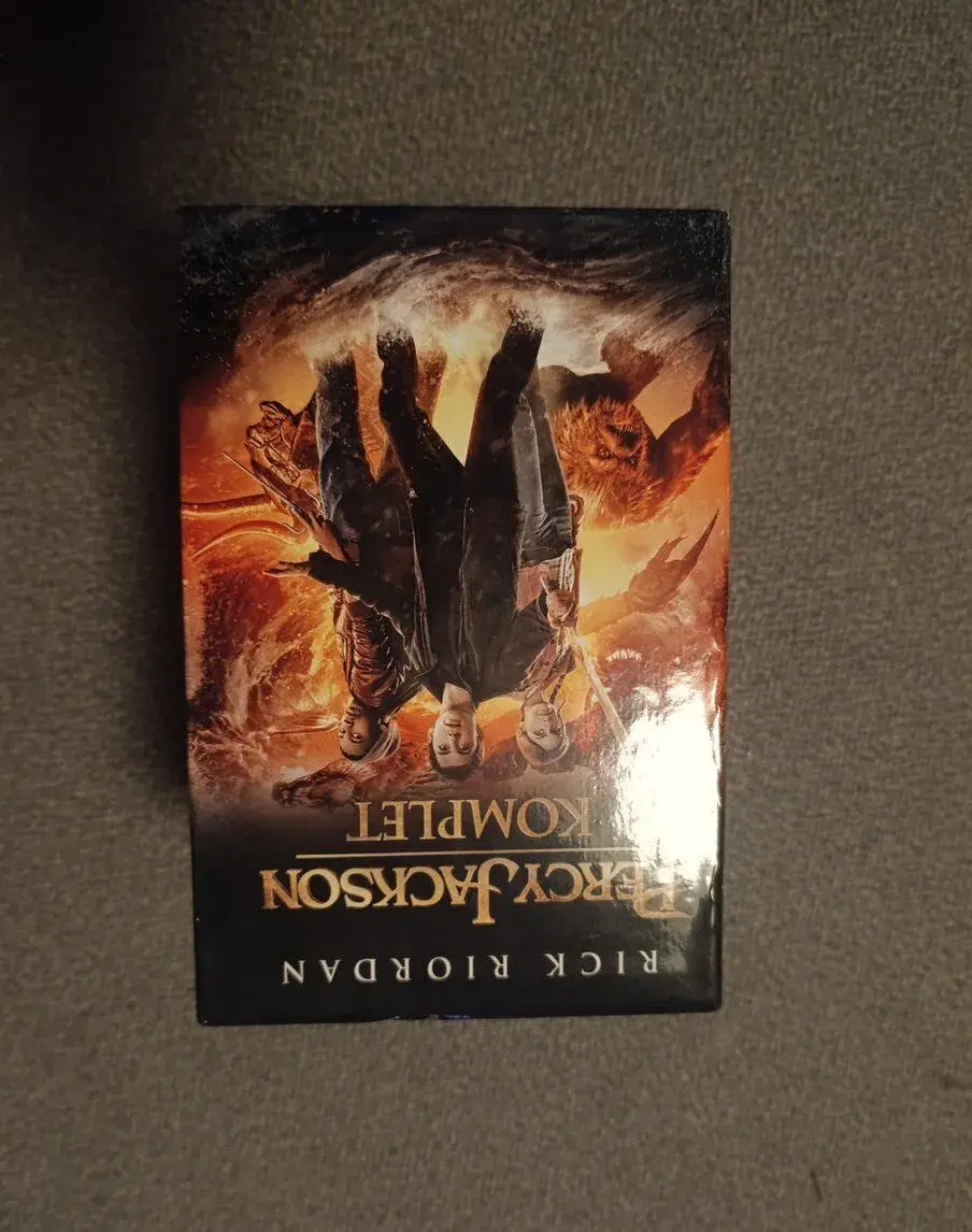 Percy Jackson komplet 5 dílů v boxu, Rick Riordan