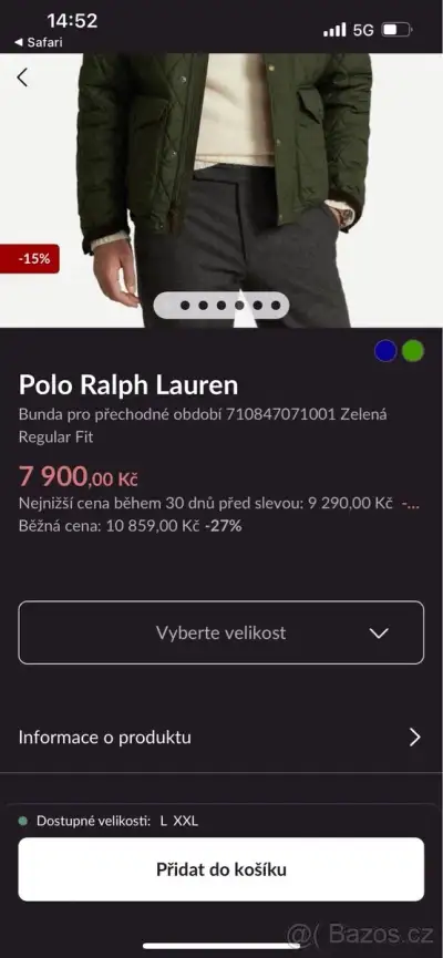 Bundu Polo Ralph Lauren ( M-L)