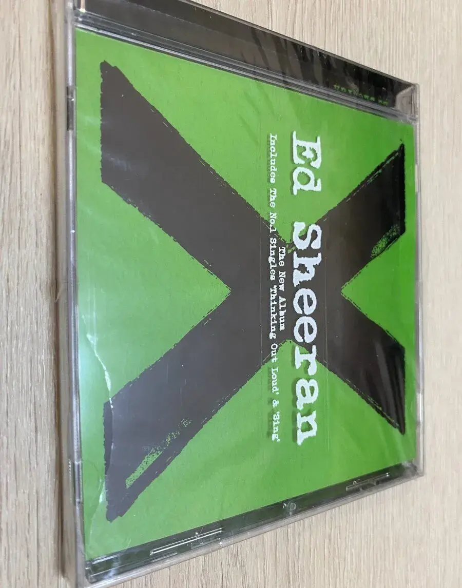 ED SHEERAN: "X", 2014, 1. PRESS, JEWEL CASE, NOVÉ VE FÓLII