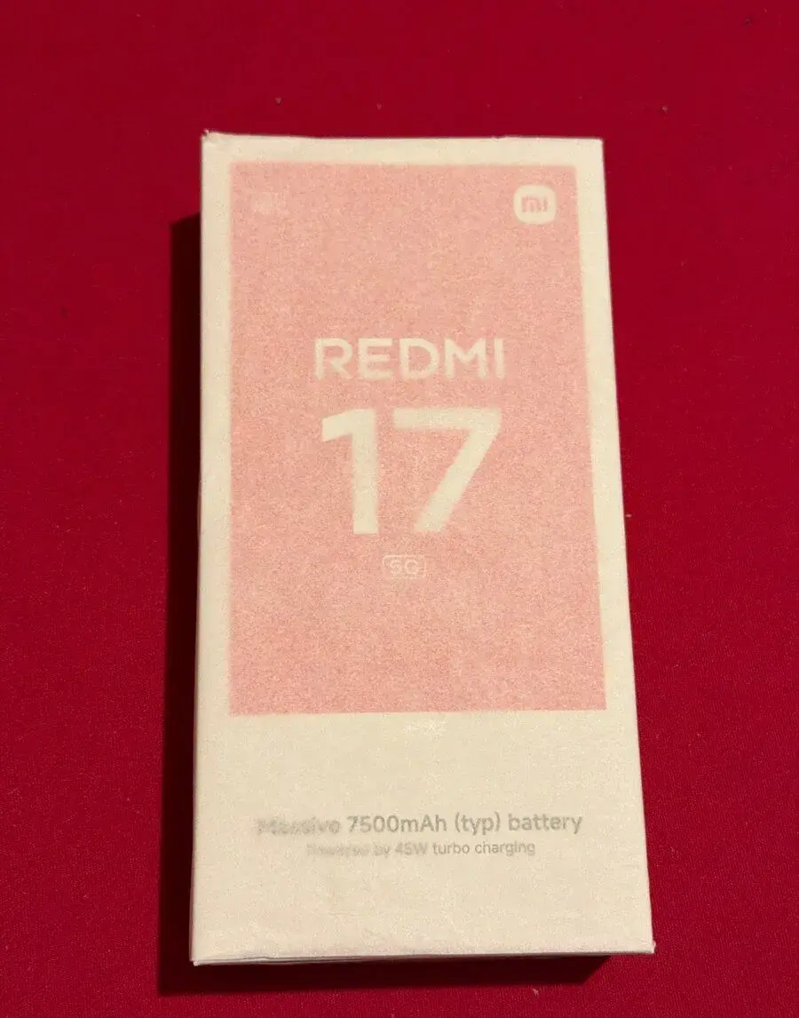 Xiaomi Redmi 17 5G 128GB Deep Blue, nerozbalený, záruka