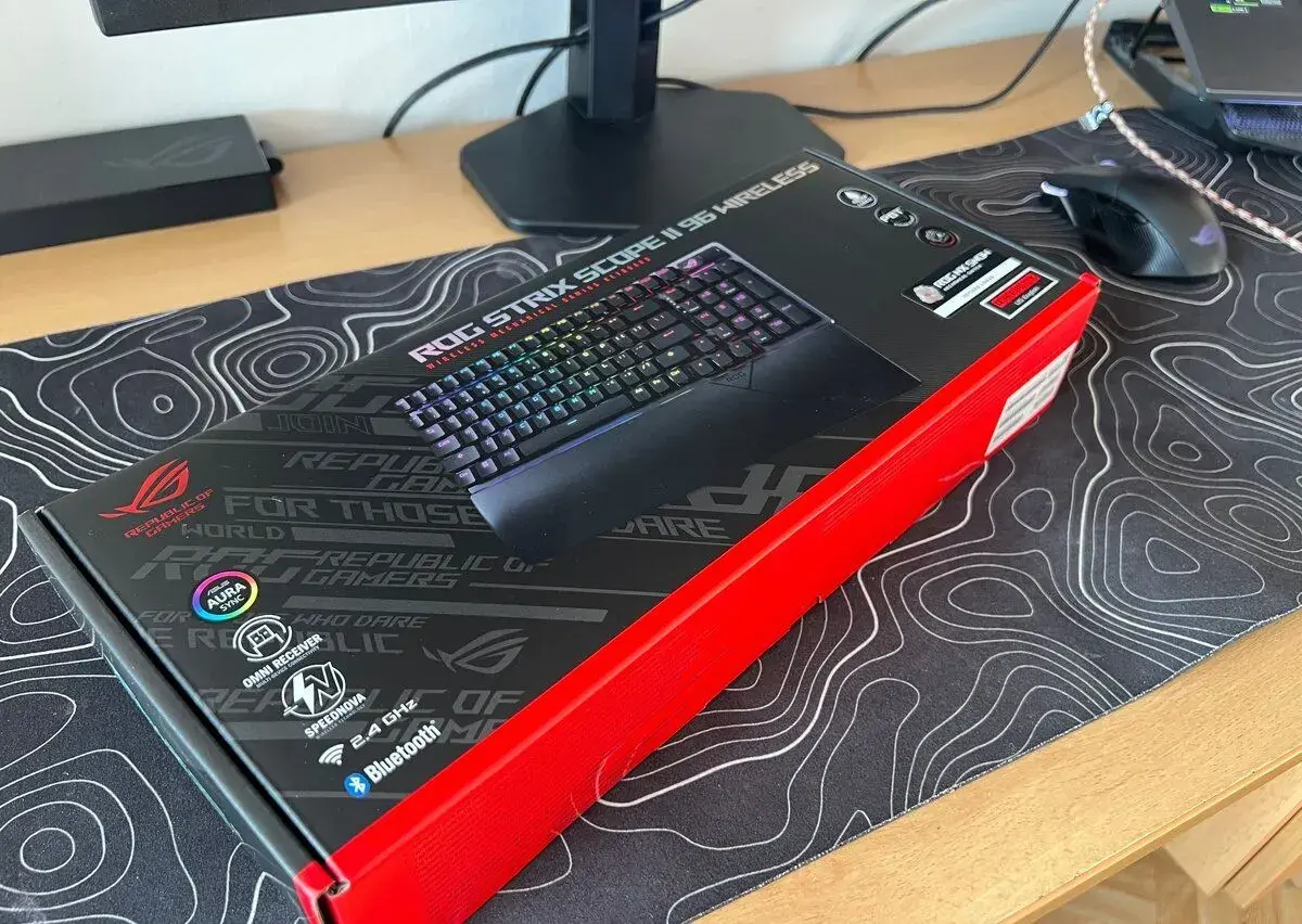 Novy Asus Rog Strix Scope II 96 wireless