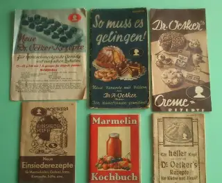 Recepty Dr. Oetker sešitky v němčině 6ks