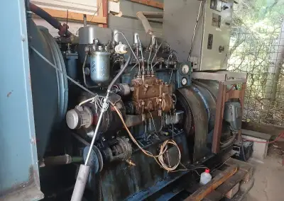 4S110 ČKD elektrocentrala diesel
