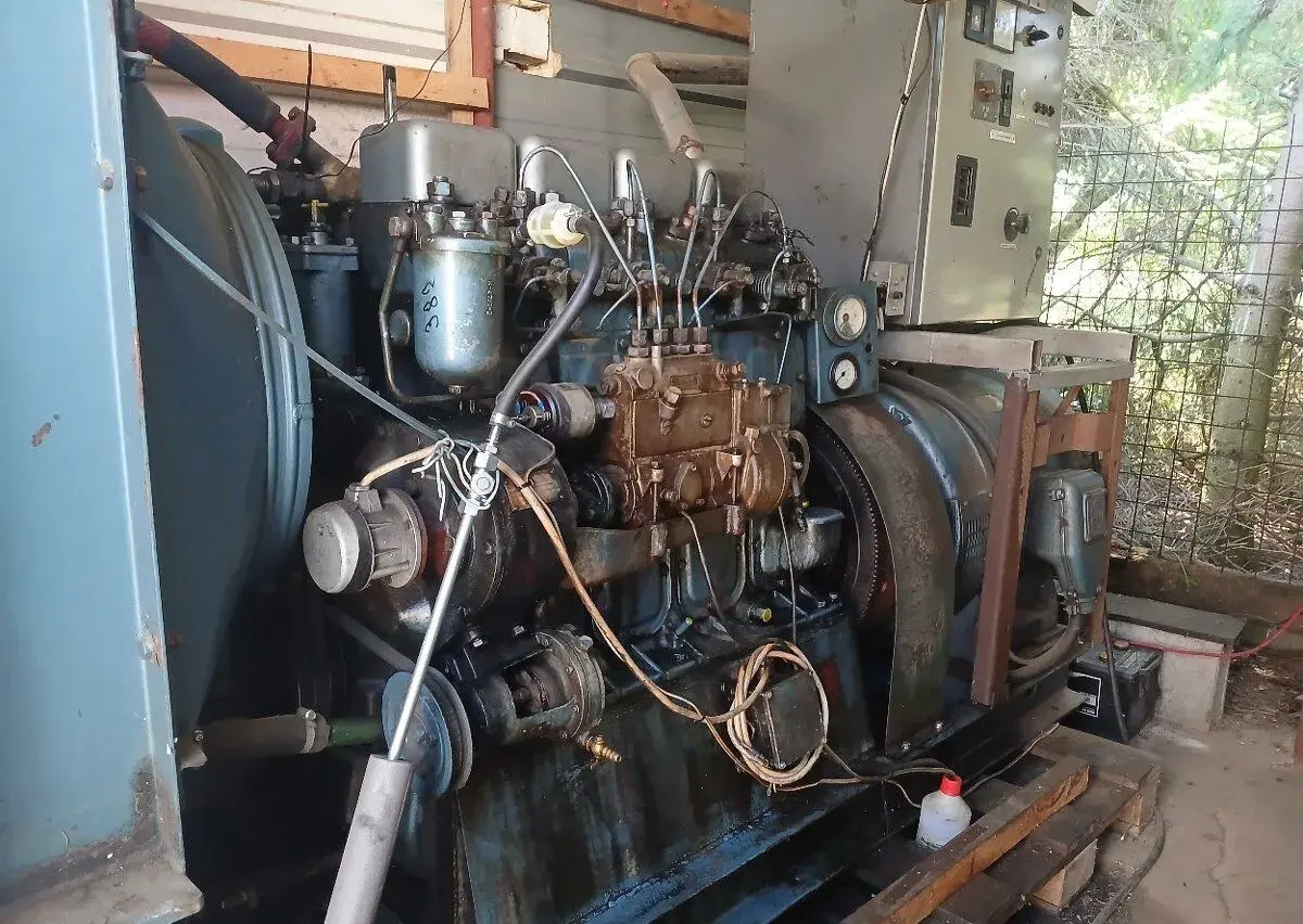 4S110 ČKD elektrocentrala diesel