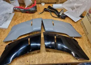 Plasty nádrž yamaha xt 600e