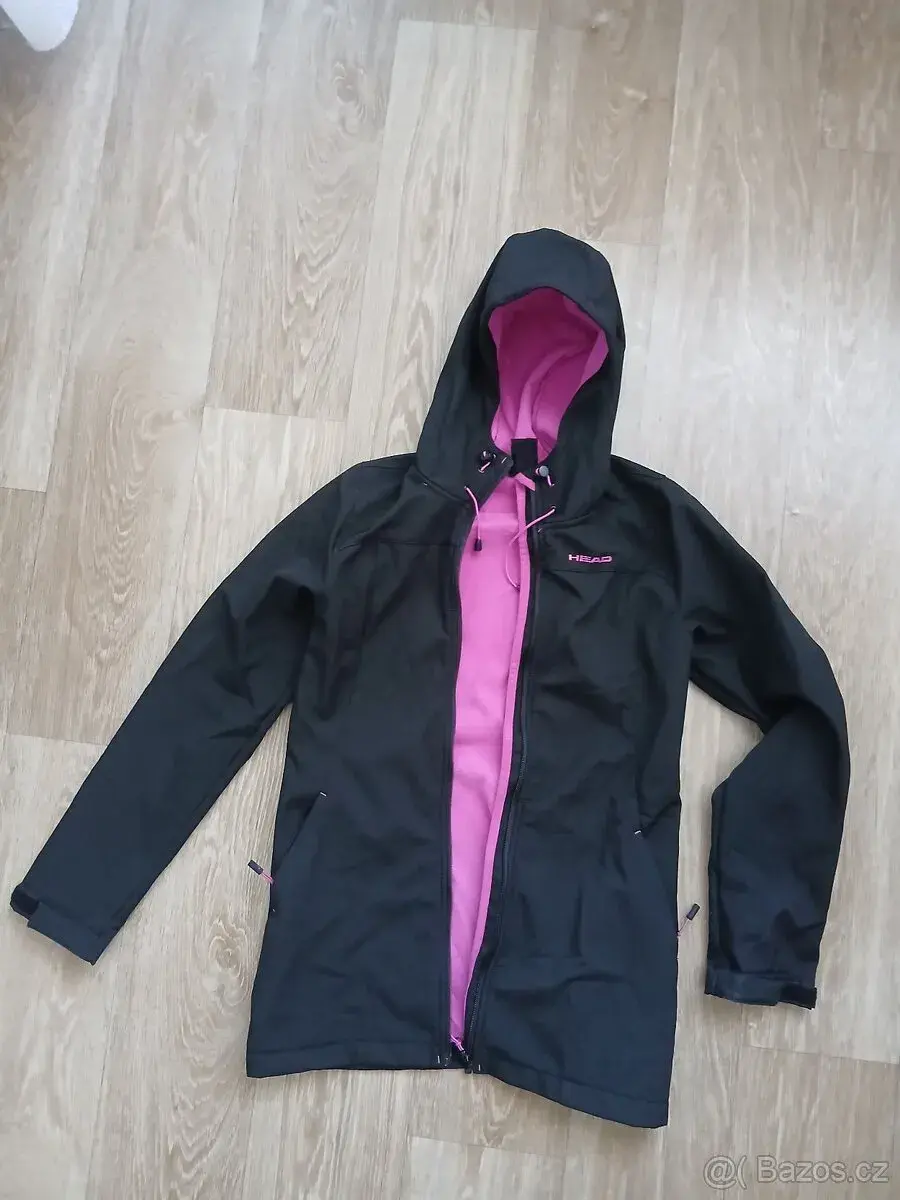 Softshell kabát dívčí 152-158