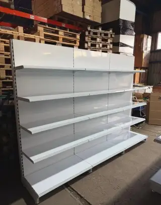 Jednostranné regály 50/40/40/40/30cm