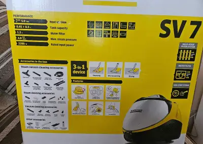 KÄRCHER SV 7 parní vysavač