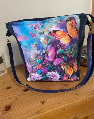 Módní crossbody kabelka- nová, ruční práce jen 1 kus