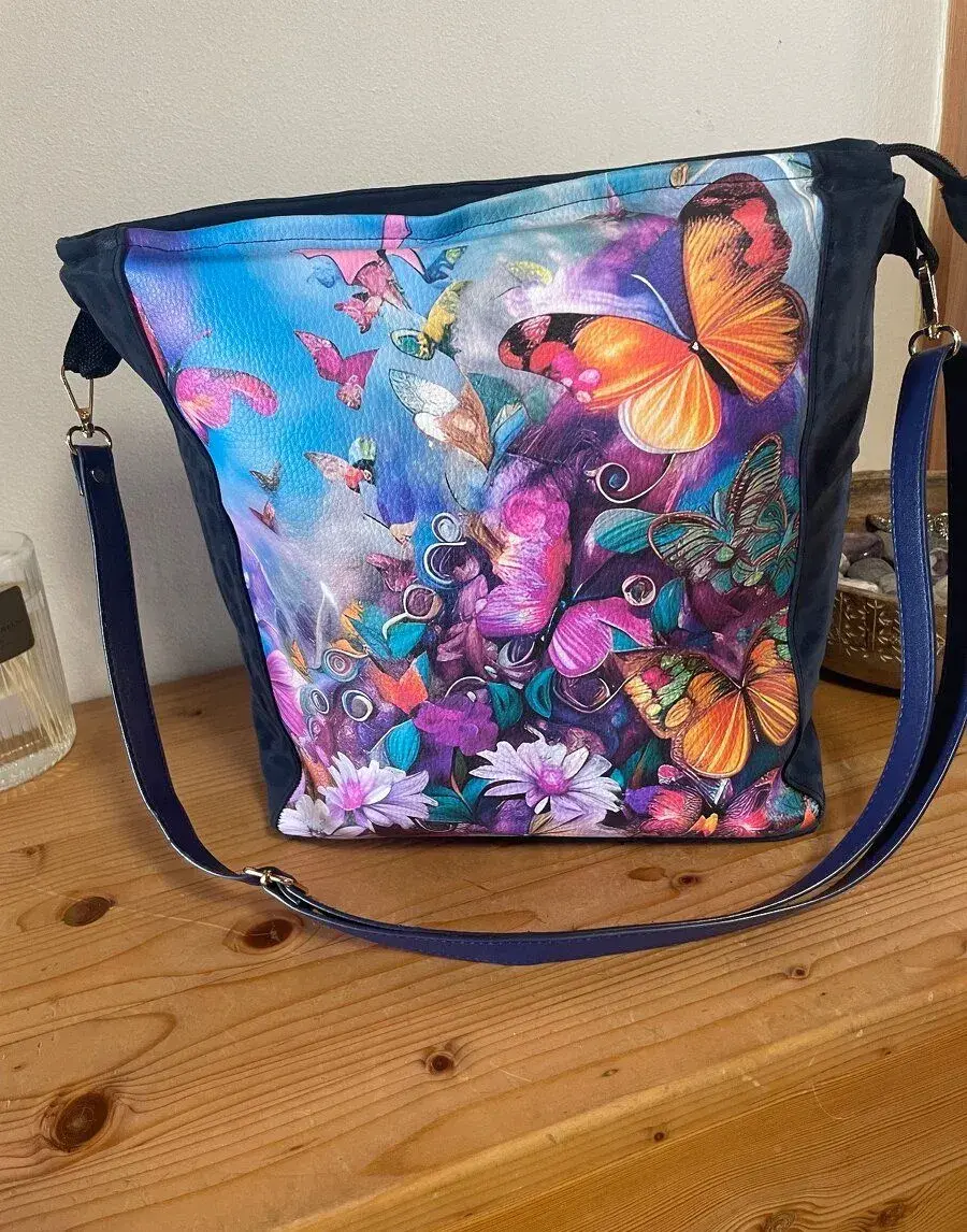 Módní crossbody kabelka- nová, ruční práce jen 1 kus