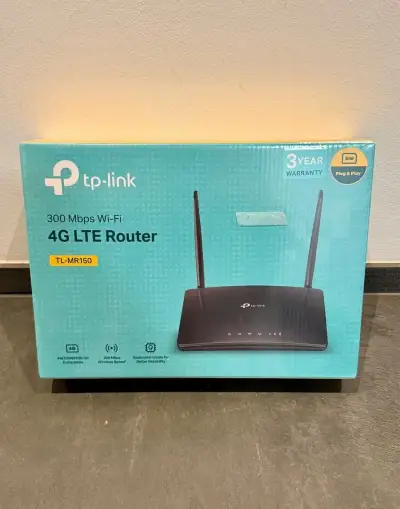 TP-Link TL-MR150 – 4G LTE router 300 Mbps, nový, zabalený