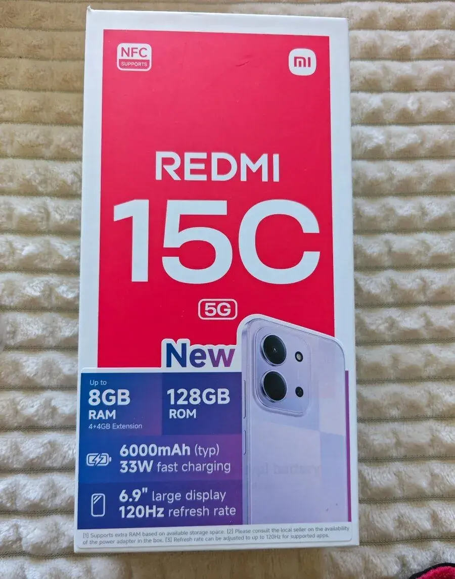 Xiaomi Redmi 15C 5g 8GB/128GB černý