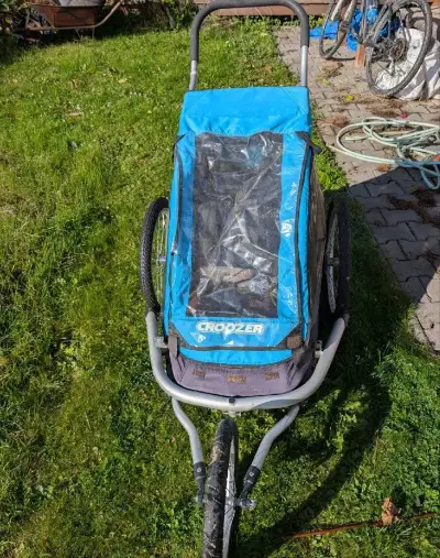 Croozer kid for 1, běžkařský set nebo na skialpy