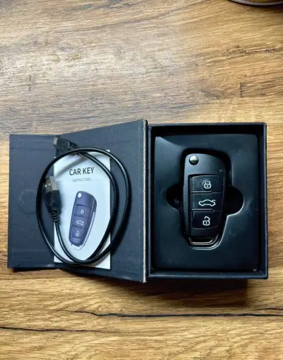 Špionážní mini kamera v klíči od auta – Full HD