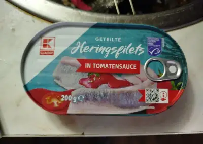 Německé Rybičky v tomatě