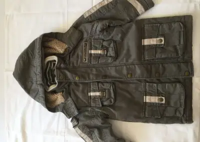 Zimní bunda - kabátek - parka ARMY styl