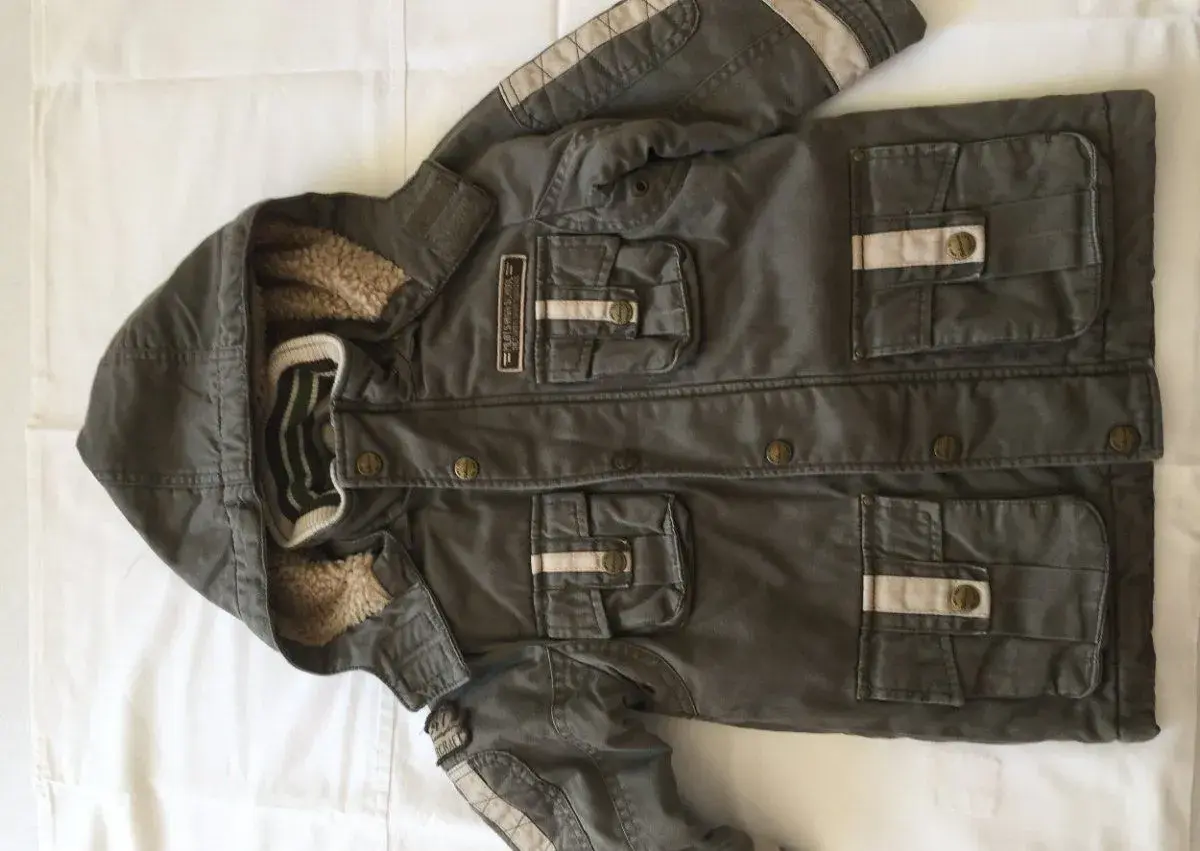 Zimní bunda - kabátek - parka ARMY styl