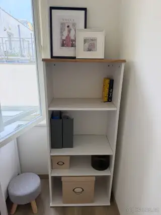 IKEA SKRUVBY knihovna – bílá