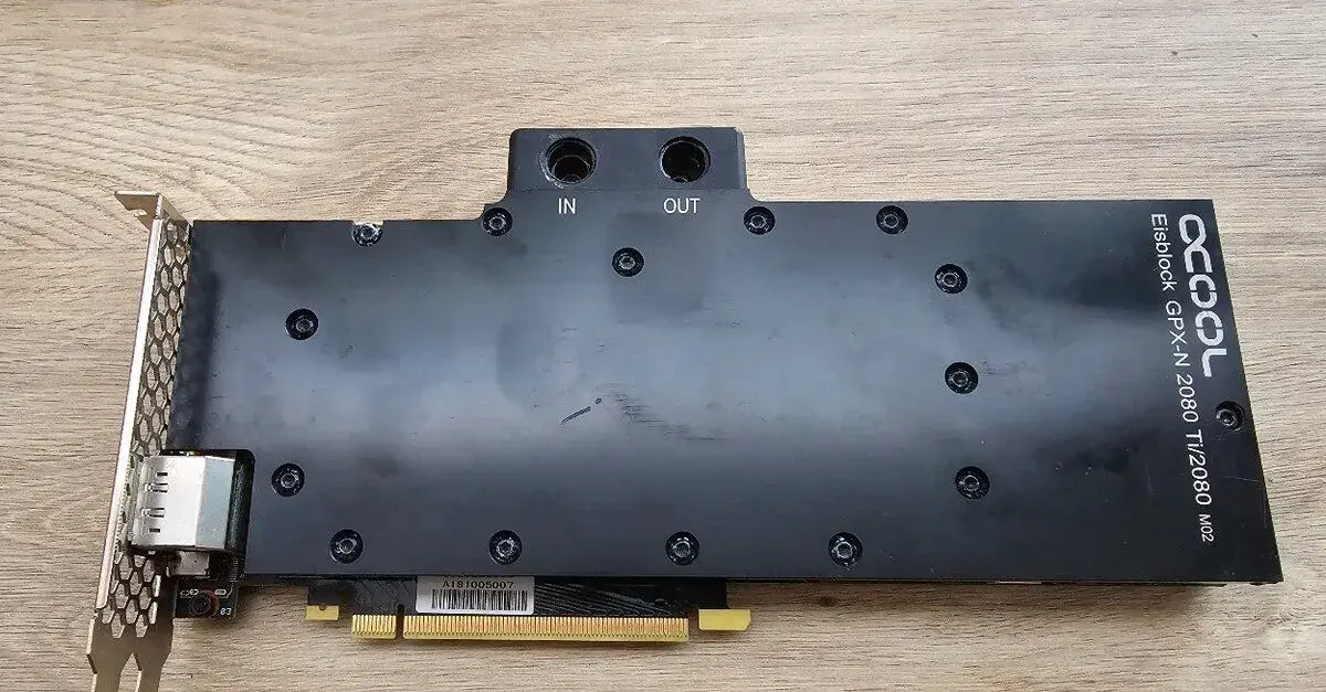 Palit RTX 2080 Ti GamingPro OC @ Alphacool, 11GB GDDR6