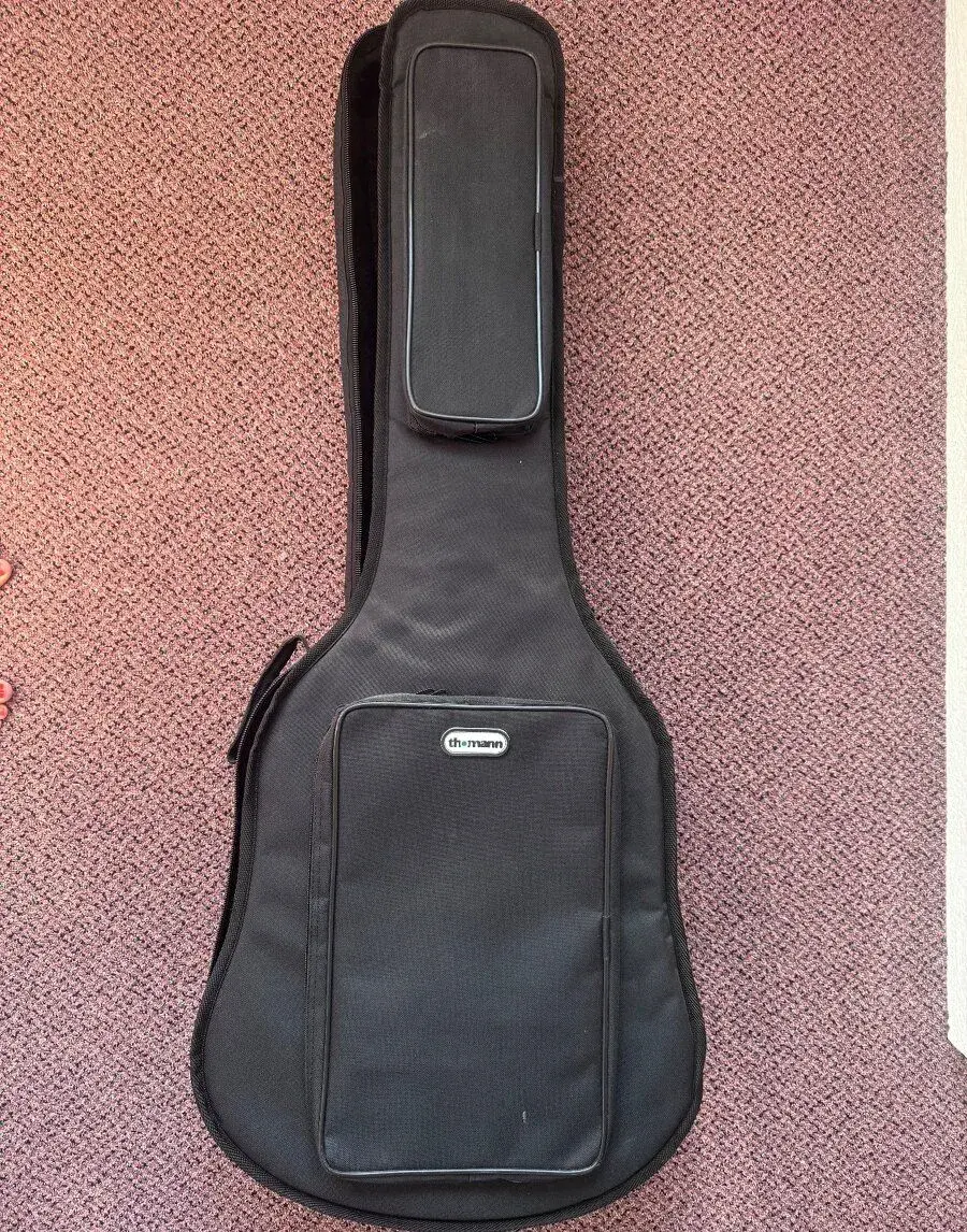Akusticka kytara Harley Benton D-120 BK + pouzdro