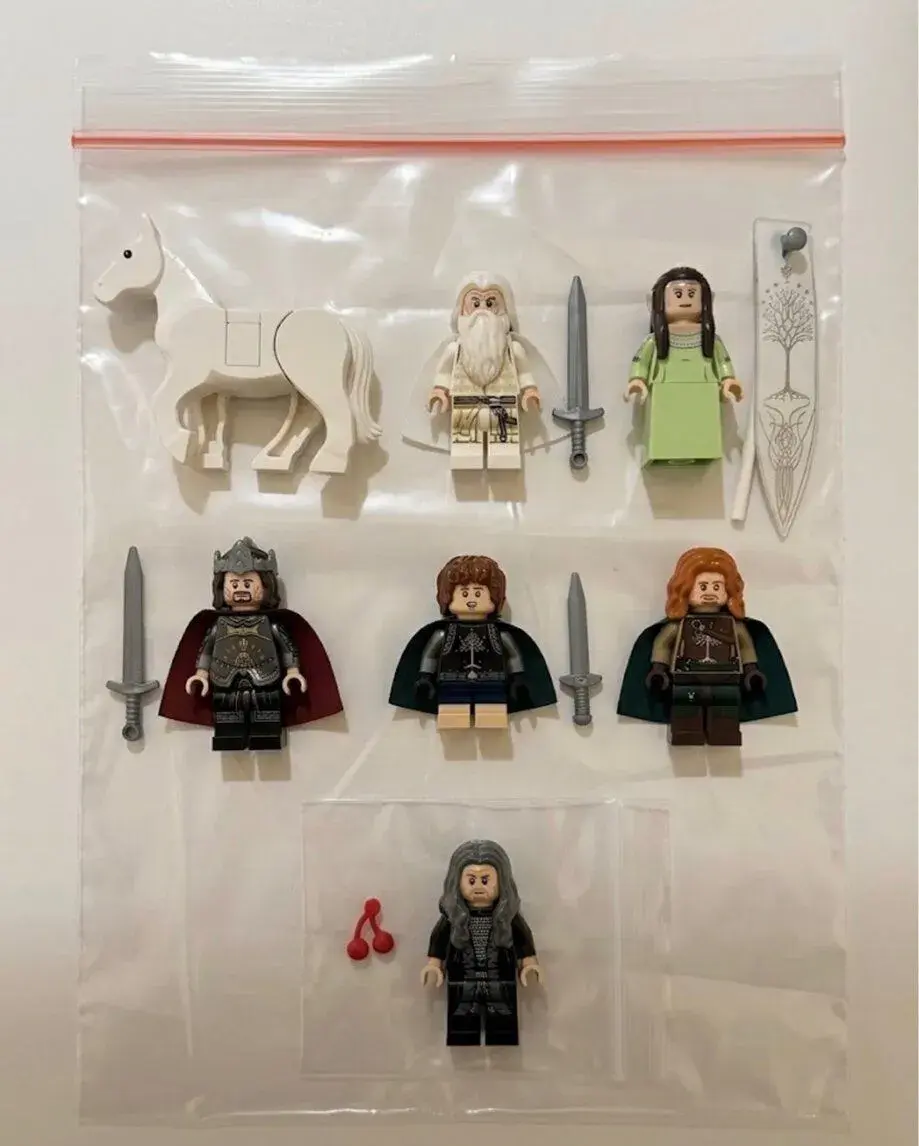 Lego Pán Prstenů/Lotr figurky ze setu 11377