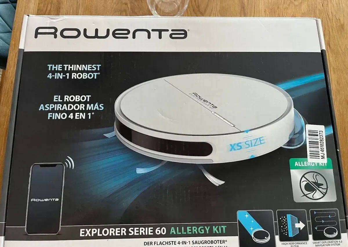 ROWENTA Robotický vysavač Rowenta X-plorer S60 4v1